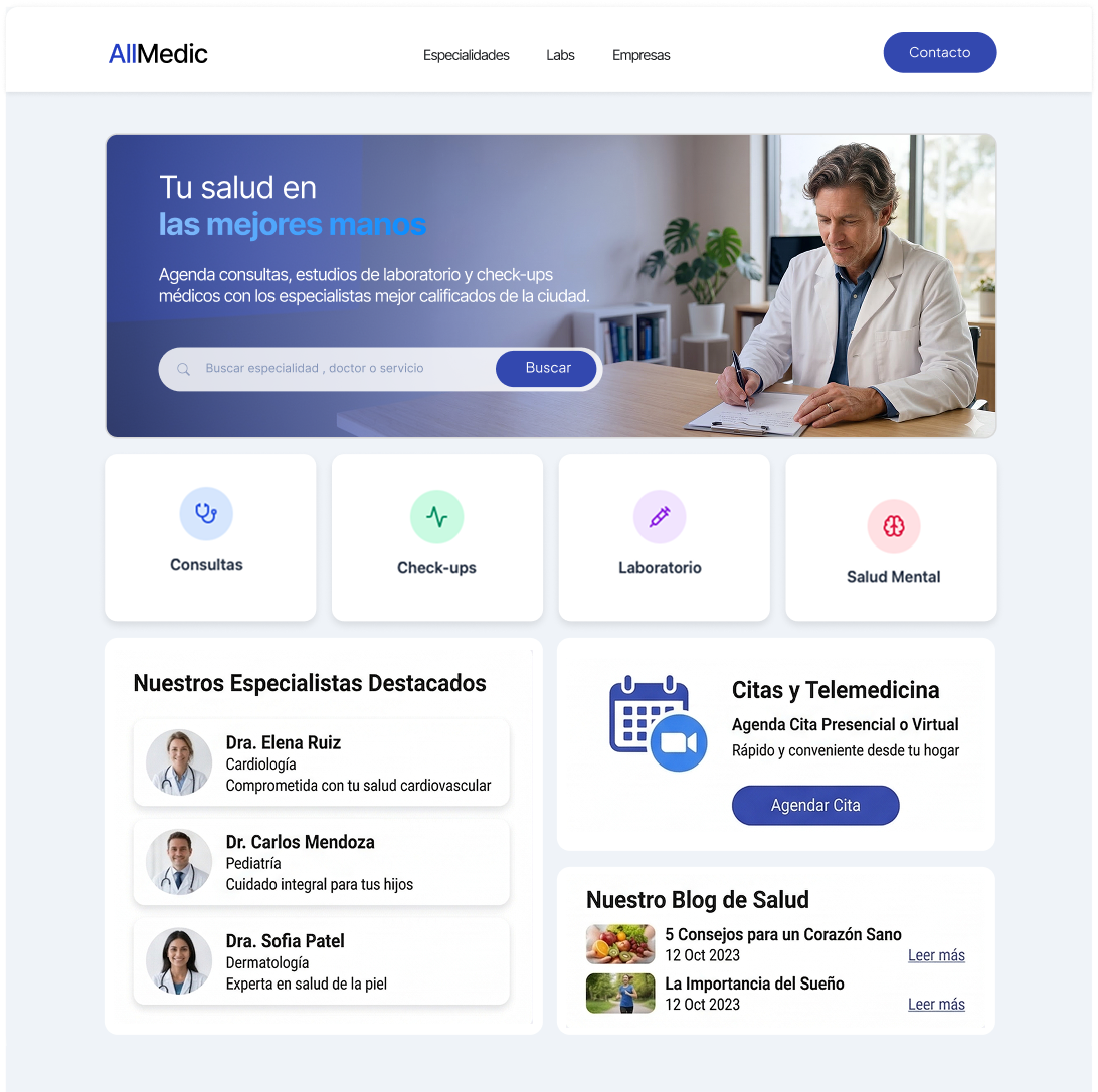 Webs diseñadas para convertir — RenderPanda